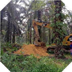 PT. ABUNGAN KEMBAR JAYA TELAH BEKERJASAMA DAN MENJADI REKANAN RESMI DENGAN PT. HKI DAN TELAH MELAKUKAN PEKERJAAN LEAN CLEARING DAN TEST MUTU TANAH QUARY