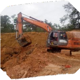 PEKERJAAN PEMBENTUKAN SLOPING TIMBUNAN
